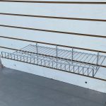 Полка наклонная для экономпанели 60/33/15 хромированная