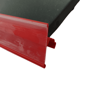 Ценникодержатель 990/45 красный серия LS универсальный