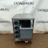 Купить Стол с диспенсерами под стаканы и с бункером для льда 59/94/92 4 диспенсера