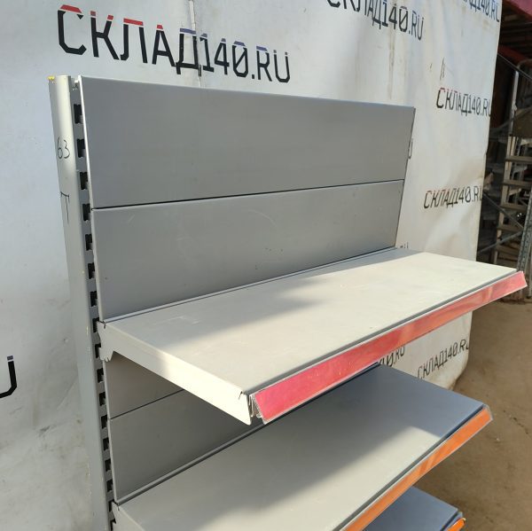 Купить Стеллаж торговый пристенный торцевой тип 63