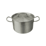 Кастрюля METRO нержавеющая сталь с крышкой 7л д24 в16