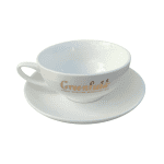 Чашка набор Гриндфилд белая 200мл 6шт с блюдцем