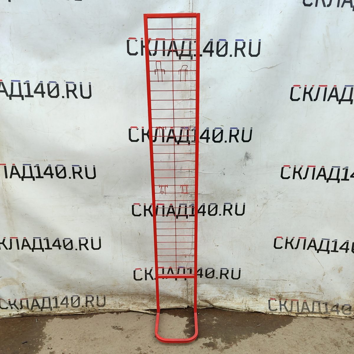 Купить Стойка прикассовая 29/36/192 красная 6 крючков