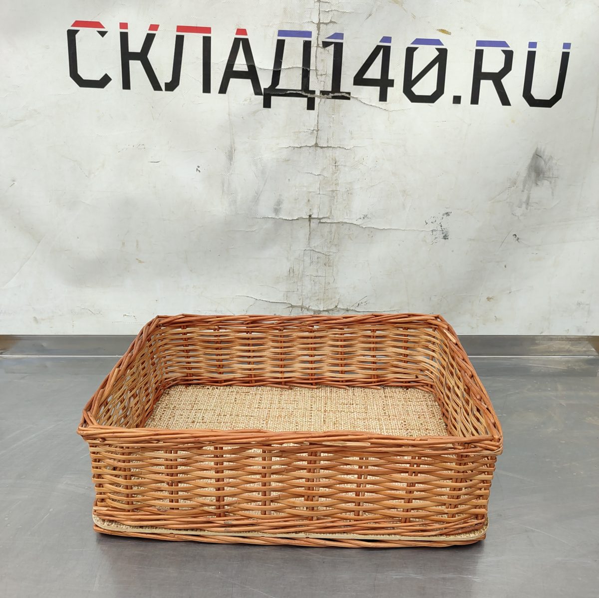 Купить Короб-лоток плетеный 39/30/12 прямой