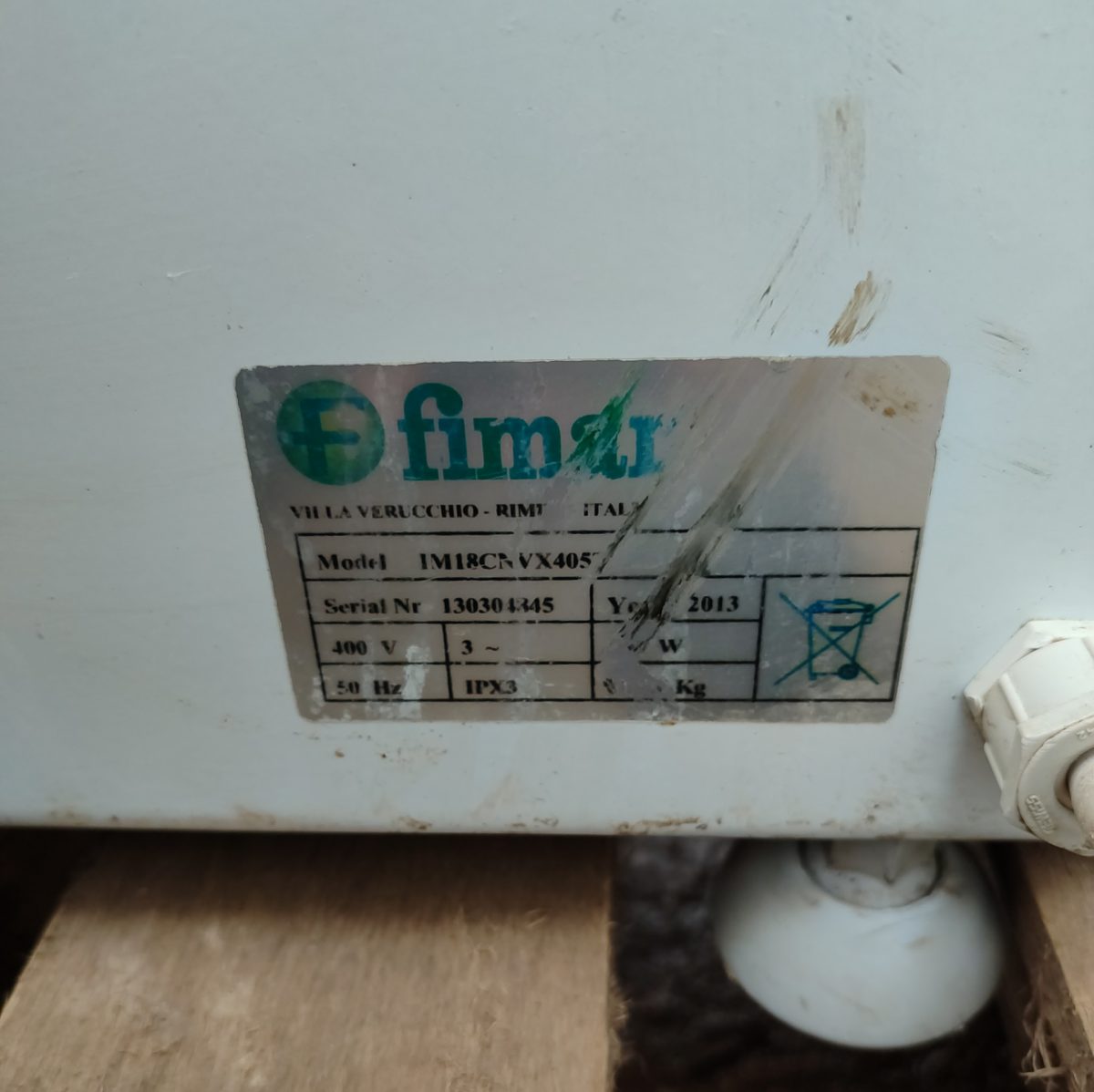 Купить Тестомес Fimar 18/SN 380В (IM18CNVX405T)