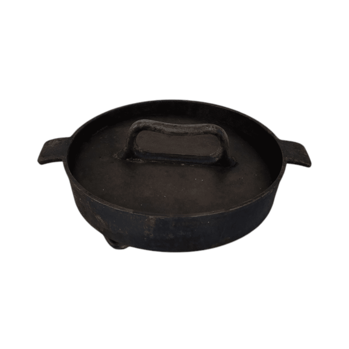 Купить Сковорода MYRON COOK чугун для цыпленка табака с прессом на подставке 27 см