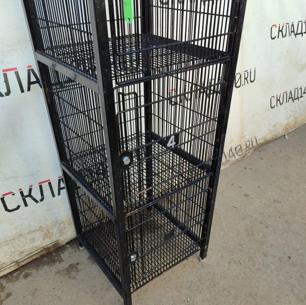 Купить Сумочница сетка черная сталь 45/45/230 5 ячеек