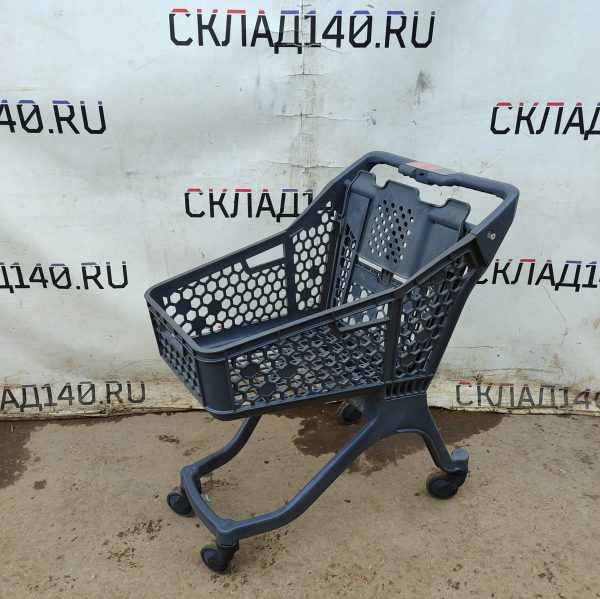 Купить Тележка покупательская пластик 40 литров (35/56/20 см)