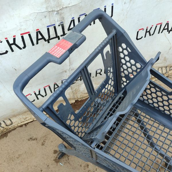 Купить Тележка покупательская пластик 40 литров (35/56/20 см)