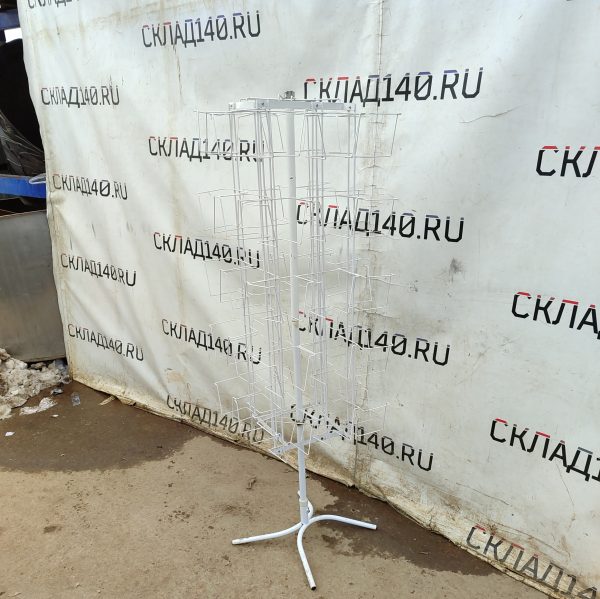 Купить Стойка вращающаяся для открыток напольная 50/50/174 40 ячеек