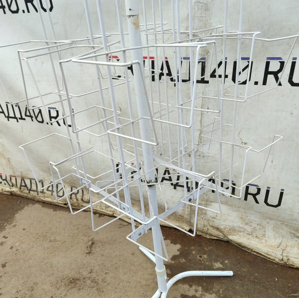 Купить Стойка вращающаяся для открыток напольная 50/50/174 40 ячеек