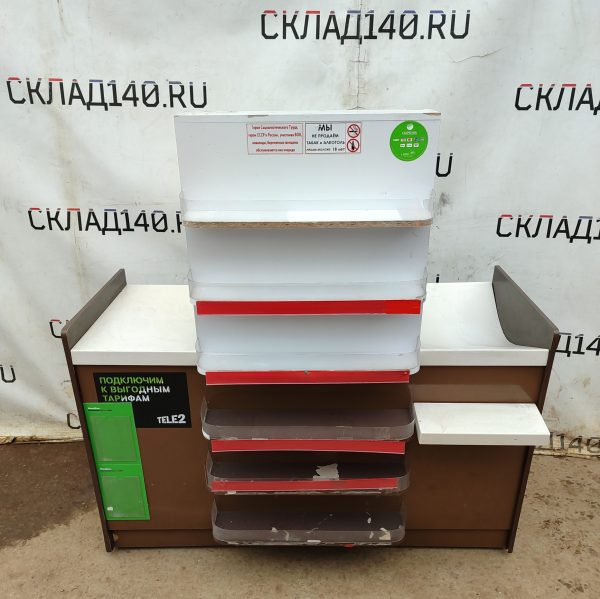Купить Прилавок кассовый 151/77/152