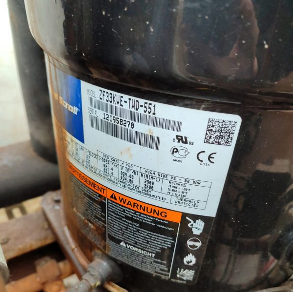 Купить Агрегат на базе 2-ух компрессоров Copeland ZB76KCE-TFD-551/ZF33KVE-TWD-551