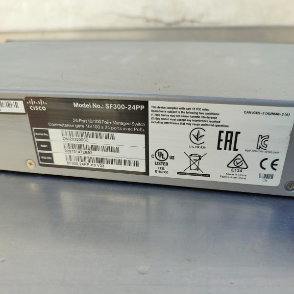 Купить Коммутатор Cisco SF300-24PP