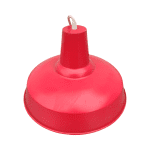 Потолочный светильник Педант красный/белый д36/в22 220в