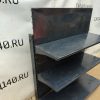 Купить Стеллаж торговый серый 128/146 2п40 основание 50