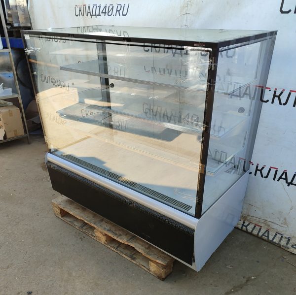 Купить Витрина кондитерская Carboma KC70 VM 1,3-1 (ВХСв - 1,3д Carboma Cube Люкс Техно)