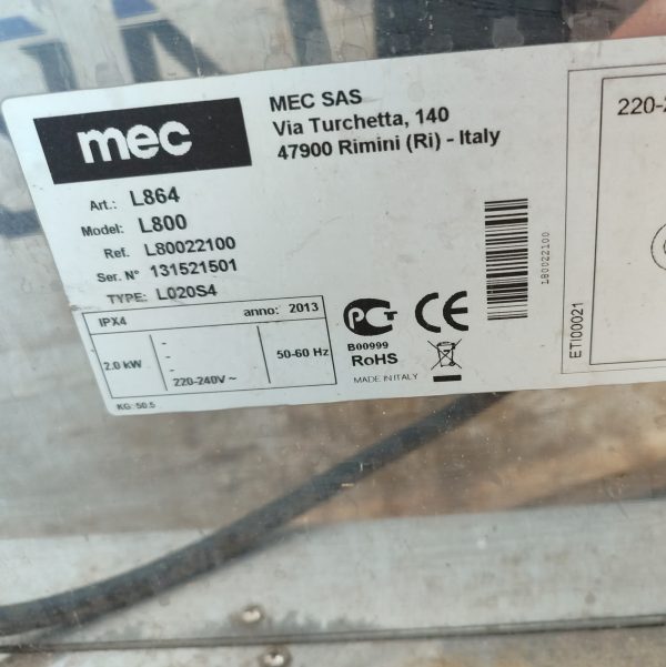 Купить Шкаф расстоечный MEC L 864
