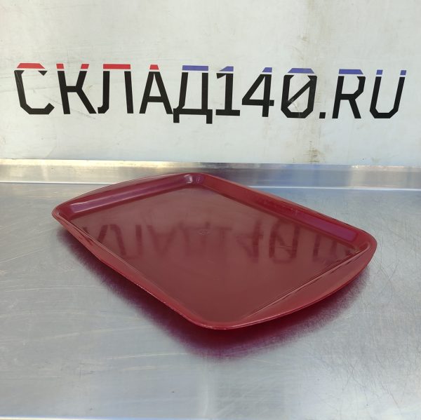 Купить Поднос 49/35 пластиковый бордовый