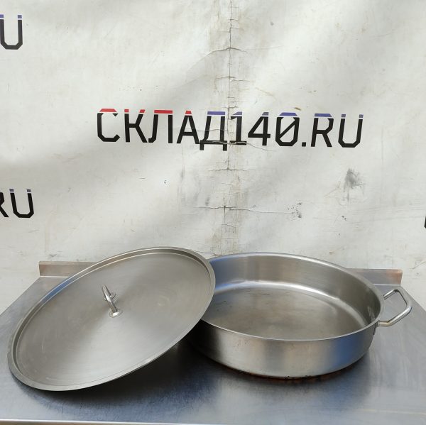 Купить Кастрюля нержавеющая сталь с крышкой 17л д45 в11