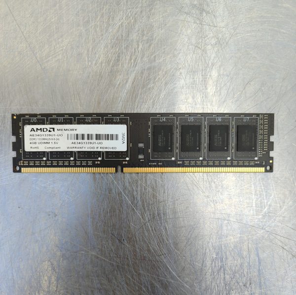 Купить Оперативная память AMD 4 ГБ DDR3 1333 МГц DIMM CL9 AE34G1339U1-UO
