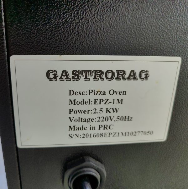 Купить Пицца печь Gastrorag EPZ-1M