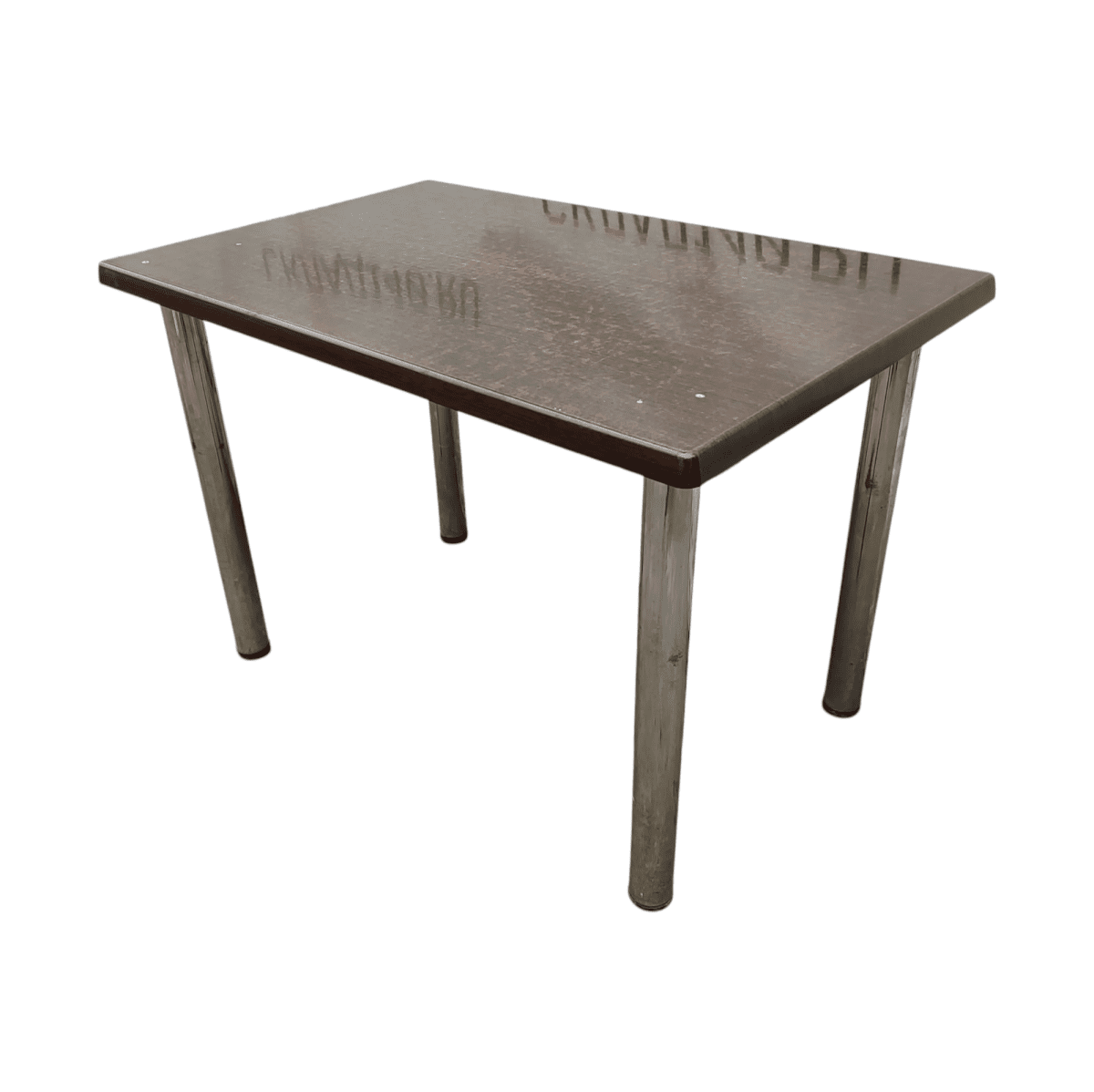 Купить Стол Романтик 110 пластик коричневый