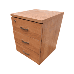 Тумба офисная 43/44/59 3 ящика бук