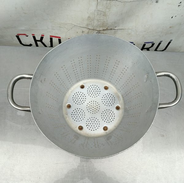 Купить Дуршлаг алюминий D40 H20 ручка 2х8см