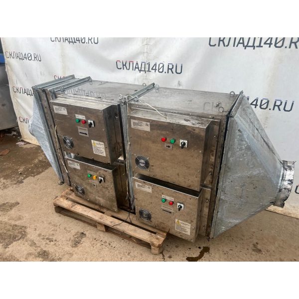 Купить Дымофильтр с сборе Про велдинг 2Х ПРФ 2 000(2 зонта оцинковка)