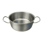 Кастрюля нержавеющая сталь без крышки 2л д18 в8