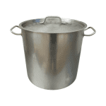 Кастрюля нержавеющая сталь с крышкой 37л д36 в36