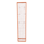 Стойка прикассовая 42/18/190 оранжевая 8 крючков