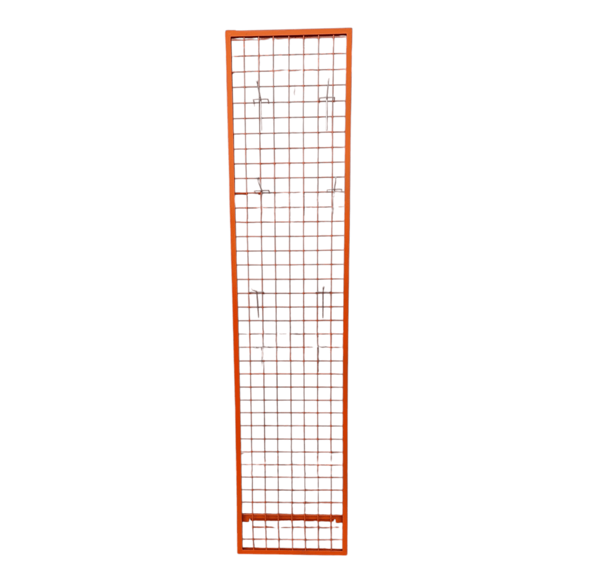 Купить Стойка прикассовая 42/18/190 оранжевая 8 крючков