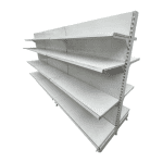 Стеллаж торговый островной линия 350 см (тип 33)