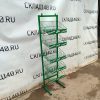 Купить Стойка прикассовая 43/35/163 зеленная 5 полок