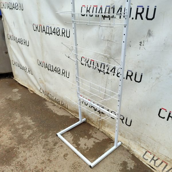Купить Стойка прикассовая Meat Crew 62/46/205 белая 20 крючков