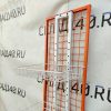 Купить Стойка прикассовая 42/34/190 бело-оранжевая 6 полок