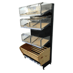 Стеллаж хлебный 100/195