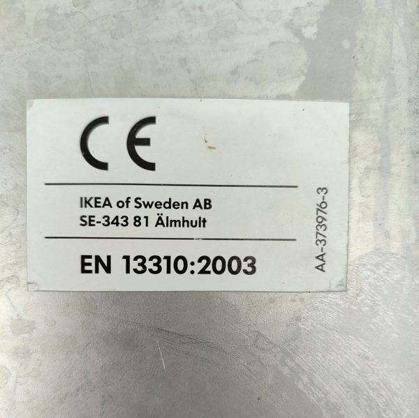 Купить Врезная кухонная мойка 1 секция IKEA Fyndig 18796 (46/40/15)