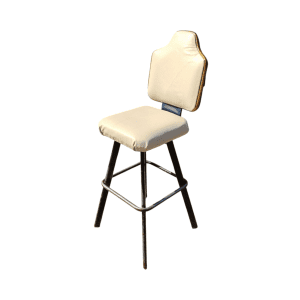 Купить Стул барный поворотный Либра кожзам белый