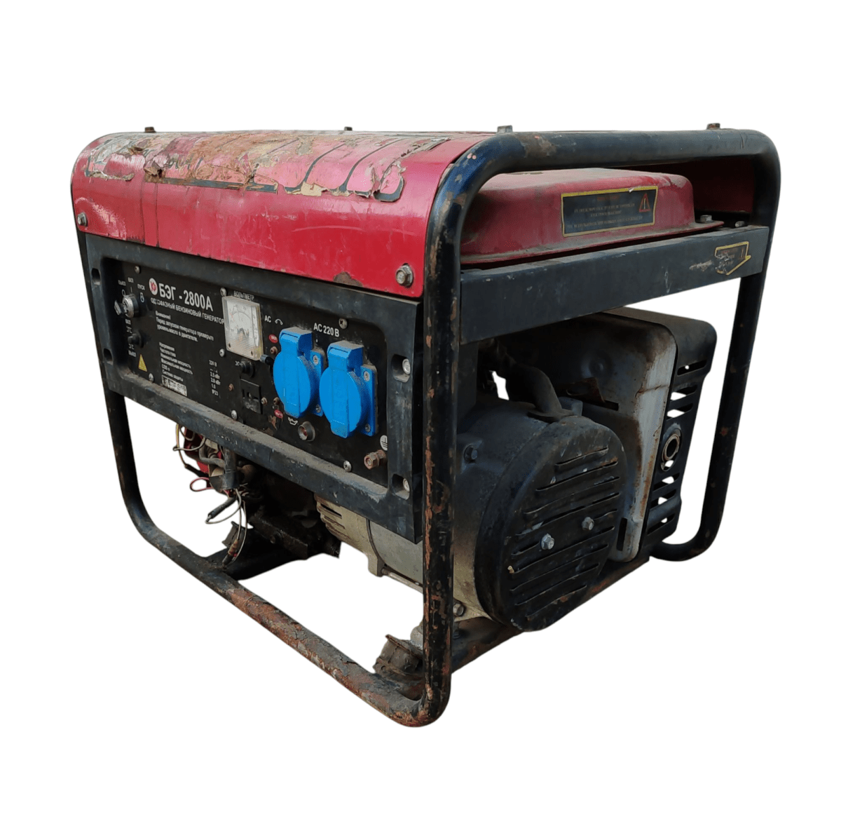 Купить Бензиновый генератор Калибр БЭГ-2800А