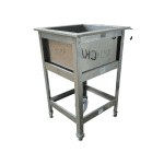 Мойка 1 секция Hessen BM 1/5 (оц) 53/53/82 глубина 30 ноги цинк разборная