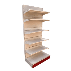 Стеллаж торговый пристенный тип 1