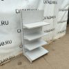 Купить Стеллаж торговый прикассовый серый 70/132 3п31 основание 50