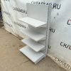 Купить Стеллаж торговый прикассовый серый 70/132 3п31 основание 50