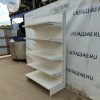 Купить Стеллаж торговый белый 128/203 4п40 основание 60