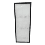 Дверь стеклопакет черная (70/155/2,5)