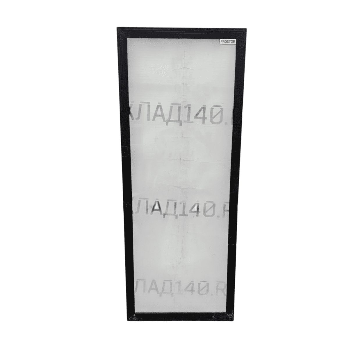 Купить Дверь Frostor стеклопакет черная (60,5/153/3,5)