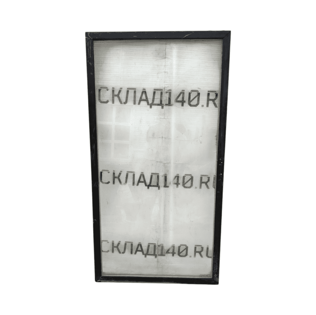 Дверь стеклопакет черная